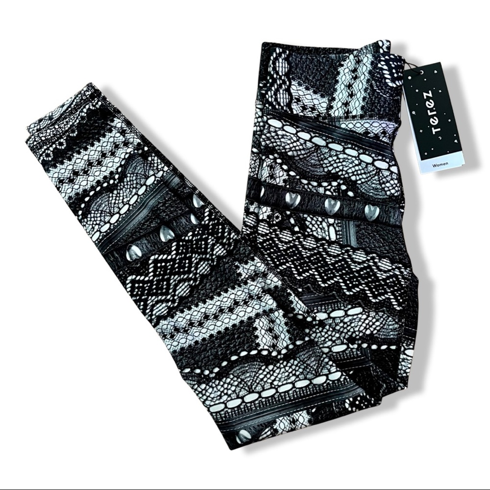 NWT! Terez Printed Leggings